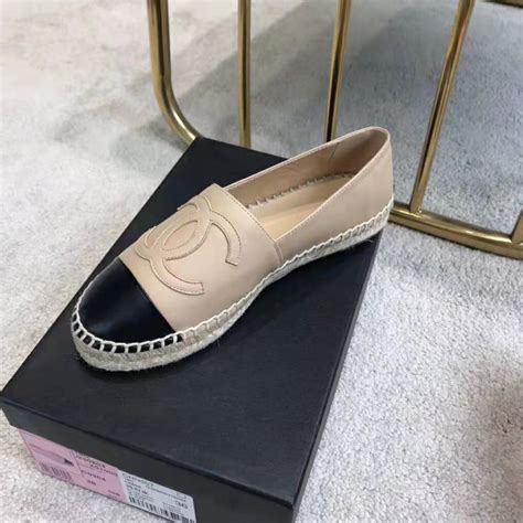 chanel beige loafer|real real chanel loafers.